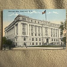 Municipal Building, Washington DC Vintage White Border Postcard 1920s picture