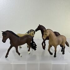 Lot Four (4)  Schleich Realistic Horse Figures 2007-2017 Am Limes Figurines picture