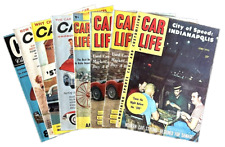 Vtg CAR LIFE Magazine Lot (3) 1956 (3) 1955 + (1)CAR CLASSICS 1966 (1)Duplicate picture