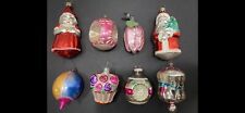Rare Box Vintage  Shapes Glass Christmas Ornaments. A MUST HAVE picture