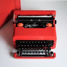 OLIVETTI VALENTINE S Typewriter - by Ettore Sottsass - Professionally Restored picture