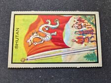 1963 Topps Flags Midgee Card # 7 Bhutan (EX) picture