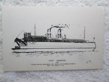 Great Lakes Ferry Chief Wawatam, Artwork By William Dezur Postcard picture