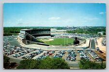 c1961 Milwaukee County Stadium Braves Baseball Game In Play Wisconsin P714 picture