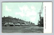 Ottawa KS-Kansas, Main Street North From Third, Vintage c1910 Postcard picture