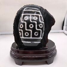 Magic Power Tibetan Old Agate 12Eye Totem dZi Bead Home Decoration/stand picture