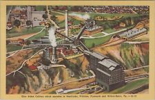 Nanticoke, PA: Glen Alden Colliery - Vtg Pennsylvania Linen Postcard picture