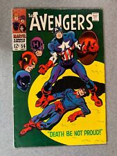 The Avengers #56 - Sep 1968 - Vol.1 - Marvel - Silver Age - Minor Key - 6.5 FN+ picture