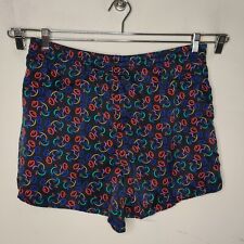 Vintage Walt Disney World Silk Shorts Boxers XL 40 - 42 Mens 90s Mickey Colorful picture