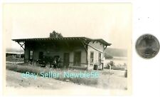 Deep River Conn CT -NYNH&H RAILROAD STATION- 1929 Photograph picture