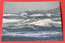 Postcard - Stormy Seas - Yaquina Head Lighthouse, Oregon picture