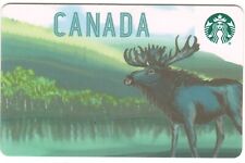 CANADA STARBUCKS MOOSE NUMBER ( #6309 ) GIFT CARD - NEW/Unloaded picture