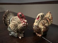 Vintage Thanksgiving Turkey salt and pepper shakers, Japan picture