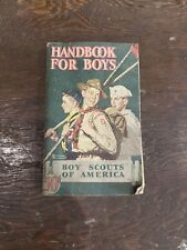 Handbook For Boys Boy Scouts Of America Printing 1945 Vintage picture