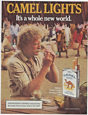 print ad poster 1985 Camel Filters Cigarettes vtg retro Man Cave bar Art picture