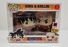 Funko Pop Goku And Krillin Dragonball 2 Pack Anime Expo 2023  NEW Hot Topic picture