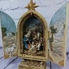 Holy Family Triptych Nativity w/ Guilded Star - Joseph's Studio by Roman 2009 picture