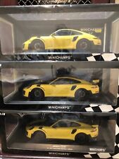 AWESOME  Porsche 911 GT2 RS MiniChamp 1:18 WEISSACH  Package Yellow picture