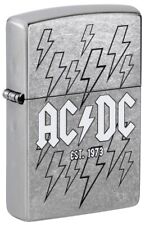 Zippo AC/DC Logo Street Chrome 48641 picture