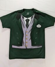 Disneyland Resort Haunted Mansion Ghost Host Uniform T-Shirt Adult M Green picture