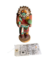 Navajo Tribal Sun Face Kachina Hopi Artist Signed HB Hailond Begay Figure w/Tag picture