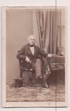 Vintage CDV Henry John Temple, 3rd Viscount Palmerston Camile Silvy Photo picture