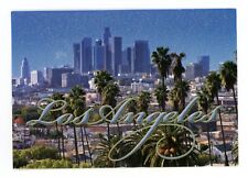 Postcard Downtown Los Angeles California Glitter Finish Cityscape picture