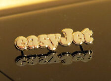 PIN EASYJET easy jet Logo gold pin badge uniform accessory gift pilots crew 35mm picture