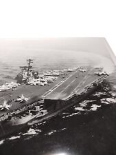 USS Aircraft Carrier Ranger RP CV 61 WHITE WATER SAILOR Military Warship ocean picture