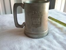 Vintage Yale University Heavy Pewter Beer Stein Mug.  Ben Cowles Class of 1949. picture