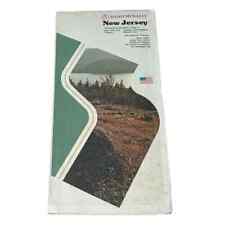 Rand McNally Map of New Jersey Vintage 1970 picture