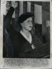 1953 Press Photo Lady Nancy Astor speaks at a Red Cross Luncheon in Washington picture