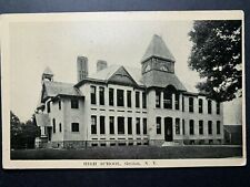 Postcard Groton NY - High School picture