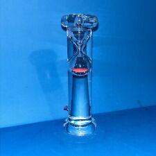 2 Minute Newtons Gravity Glass Hourglass Red Colored Sand 6