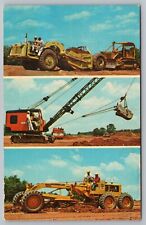 National School of Heavy Equipment Operation Charlotte NC Postcard picture