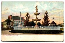 Antique Penn Park, Fountain, York, PA Postcard picture