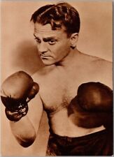 JAMES CAGNEY 4 x6 inch Postcard in Boxing Costume c1980s Modern Print / Unused picture