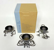 PartyLite Little Critters Tealight Candle Holder Trio Retired NIB P14C/P91310 picture