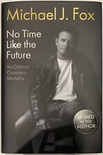 MICHAEL J FOX HAND SIGNED - NO TIME LIKE THE FUTURE – FILM AUTOGRAPH. picture