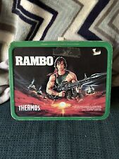 VINTAGE RAMBO LUNCHBOX w/ THERMOS picture