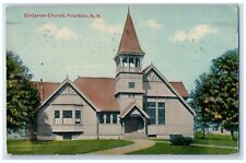 1917 Front View Of Unitarian Church Franklin New Hampshire NH Antique Postcard picture