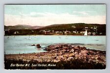 Bar Harbor ME-Maine, Seal Harbor, c1909 Antique Vintage Souvenir Postcard picture