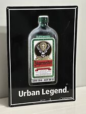Jägermeister Urban Legend Drink Responsibly Tin Metal Wall Sign 17” x 12” picture