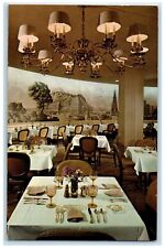 1967 Interior View Heather House Restaurant Chicago Illinois IL Vintage Postcard picture