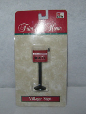 K-Mart - Trim a Home - Village Sign - Mail Box - New - # 2 picture