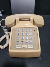 One Of A Kind Vintage AT&T Bell System Telephone Touchtone Desk Phone Beige picture