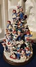 Danbury Mint The Raggedy Ann And Andy Christmas Tree 2009 RARE DISCONTINUED  picture