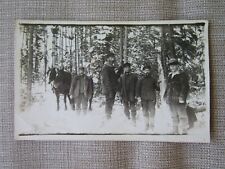 RPPC- Logging Crew During Winter In Washington picture