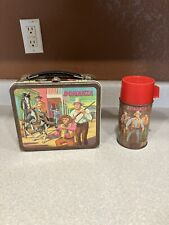 Vintage BONANZA Lunchbox & Thermos - TV Western 1965 picture