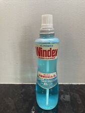 NEW OLD STOCK Vintage 1979 Windex Glass Bottle Paper Label 8oz. picture